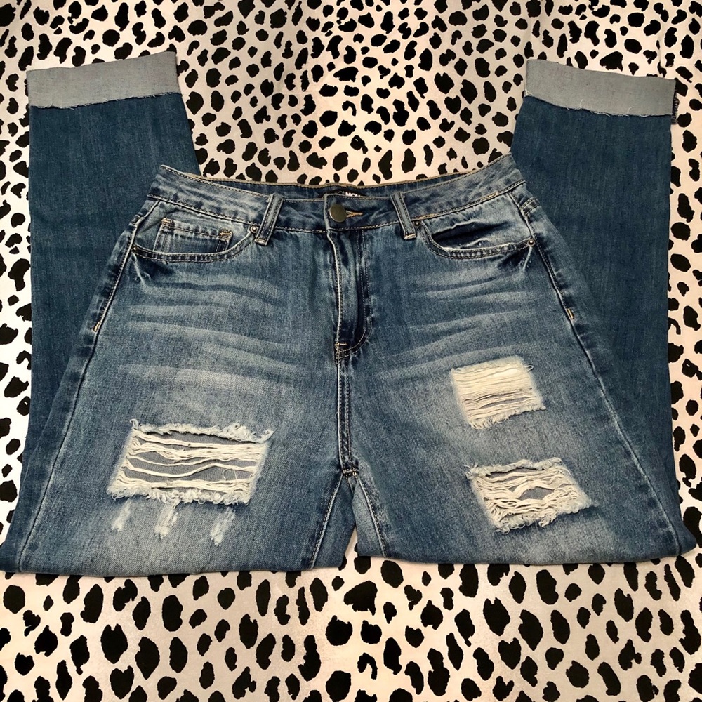 Fashion Nova Boyfriend Skinny Jeans